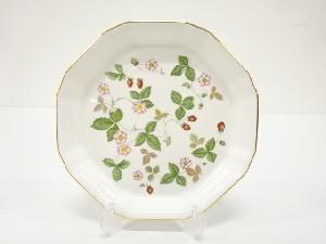 WEDGWOOD　ウェッジウッド　ワイルドストロベリー　プレート　17.5センチ